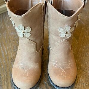 Gymboree Toddler Boots with Floral Design